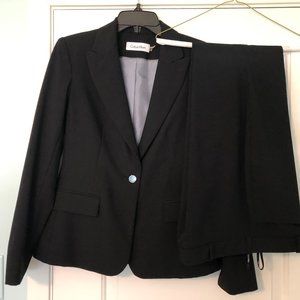 Calvin Klein black ladies suit